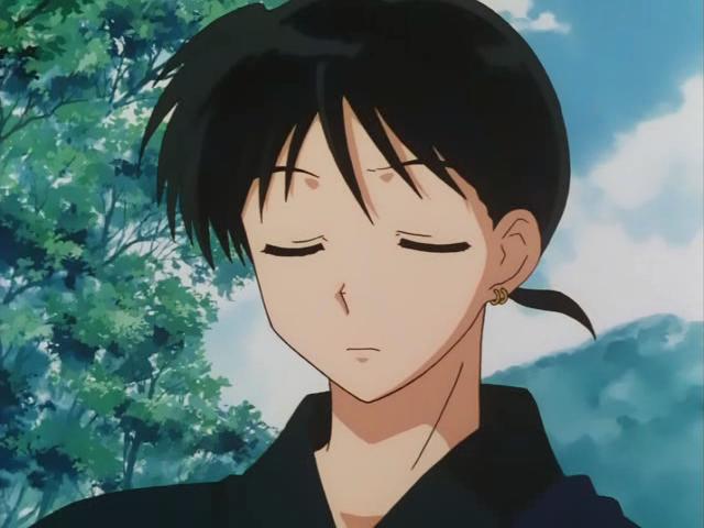 Otaku Gallery  / Anime e Manga / Inu-Yasha / Screen Shots / Episodi / 023 - La voce di Kagome e il bacio di Kikyo / 217.jpg